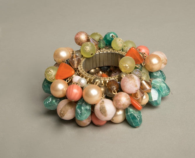 Cha Cha Beaded Bracelet Vintage Jewelry