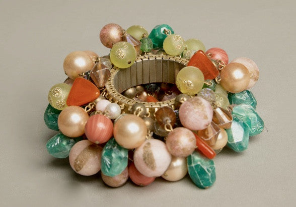 Cha Cha Beaded Bracelet Vintage Jewelry