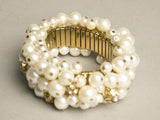 Cha Cha Beaded Bracelet Pearls Vintage Jewelry