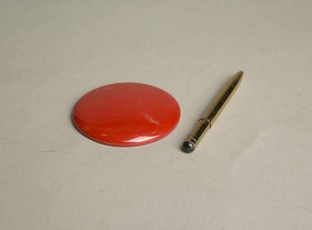 Lanvin-Charles of the Ritz Mechanical Lip Pencil Estee Lauder Mirror Vintage Beauty Accessory Set