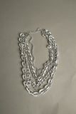 Silver Chain Link Necklace Vintage Jewelry made in Germany