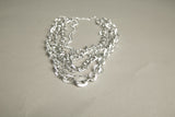 Silver Chain Link Necklace Vintage Jewelry made in Germany