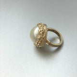 Big Pearl Cocktail Ring