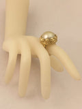 Big Pearl Cocktail Ring