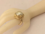 Big Pearl Cocktail Ring