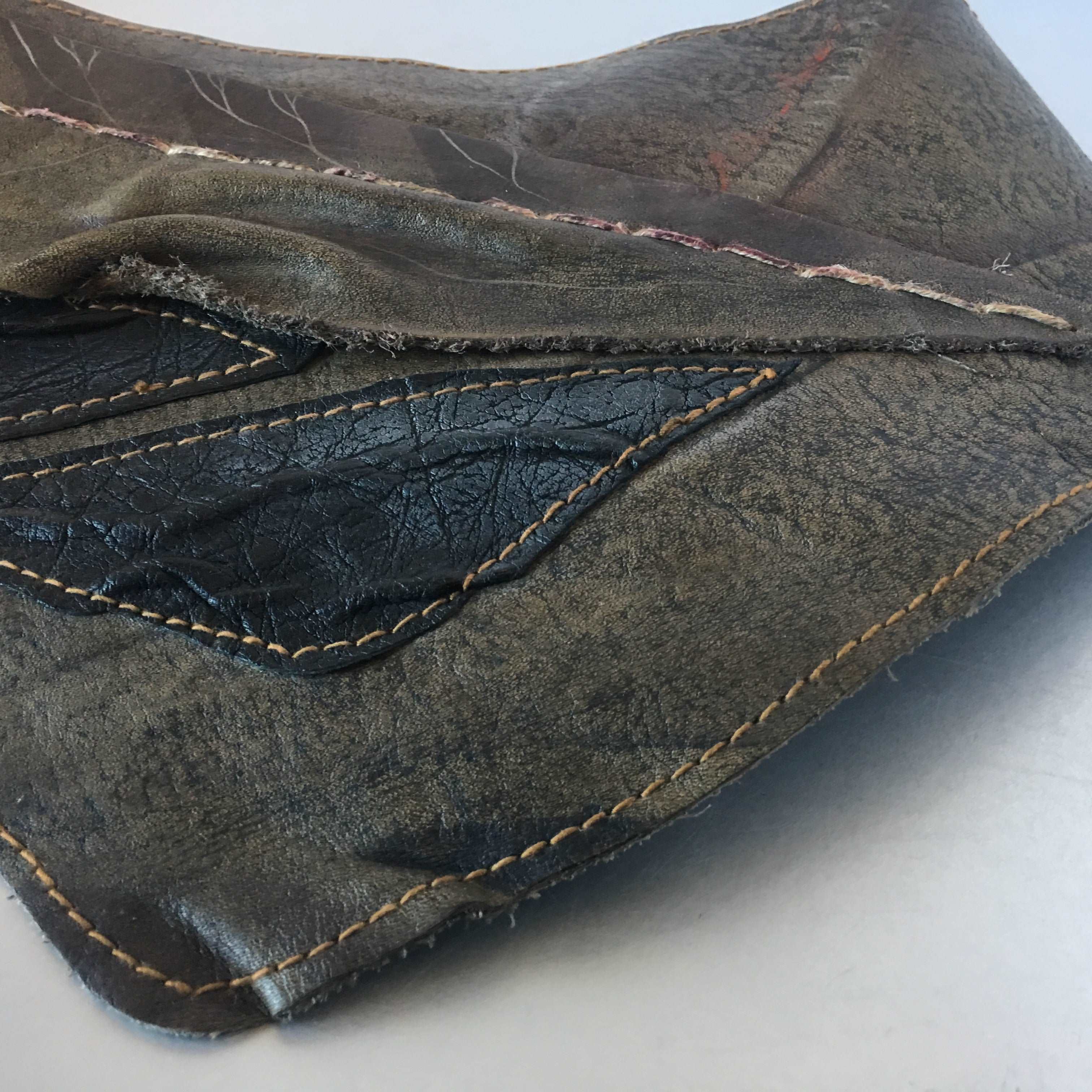 Bohemian Wide Leather Belt Handmade Vintage Accessories