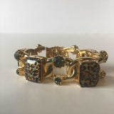 Betsey Johnson Cheetah Print Bracelet - A Contemporary Statement in Fashion Jewelry