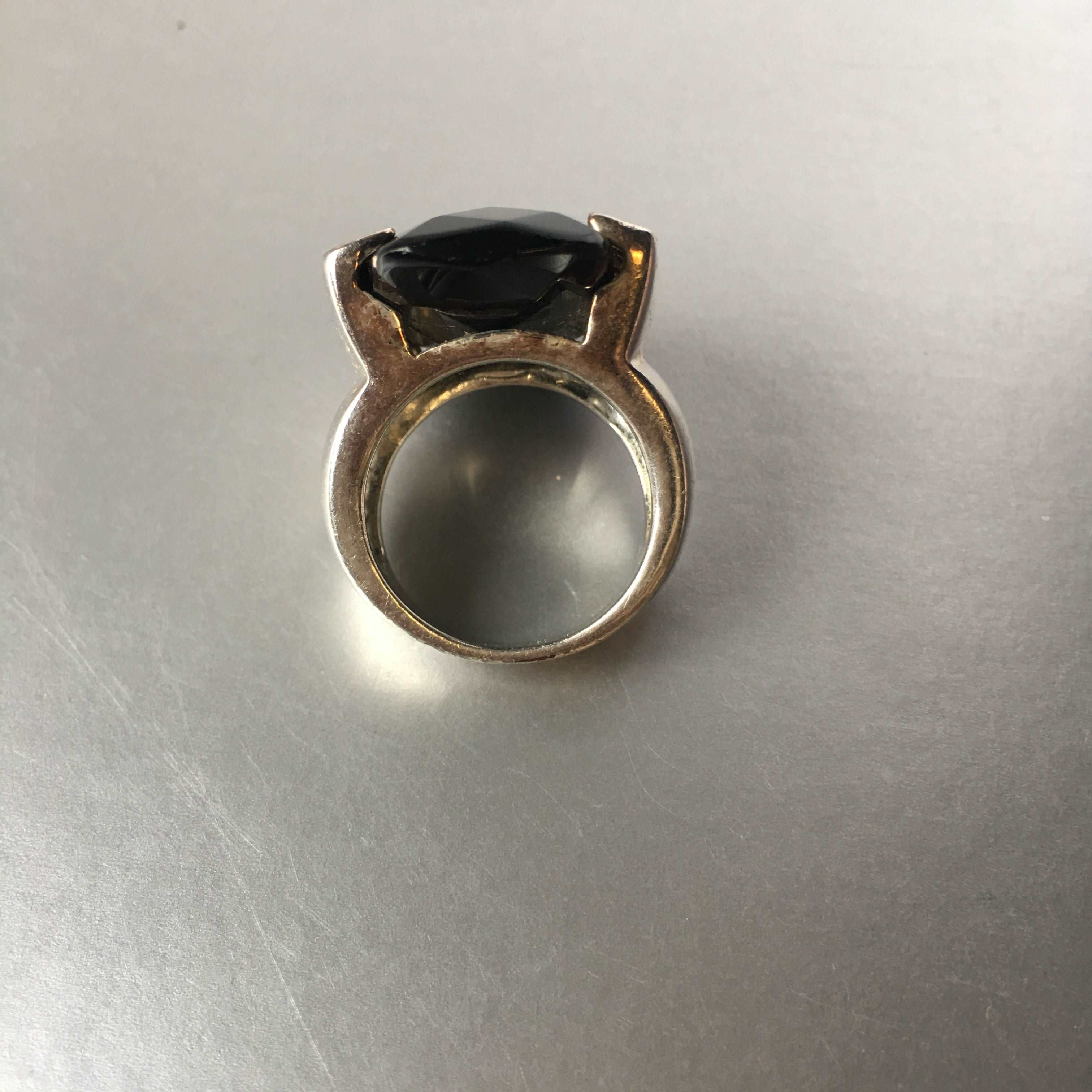 Bold Cocktail Ring from the Art Deco Revival Era