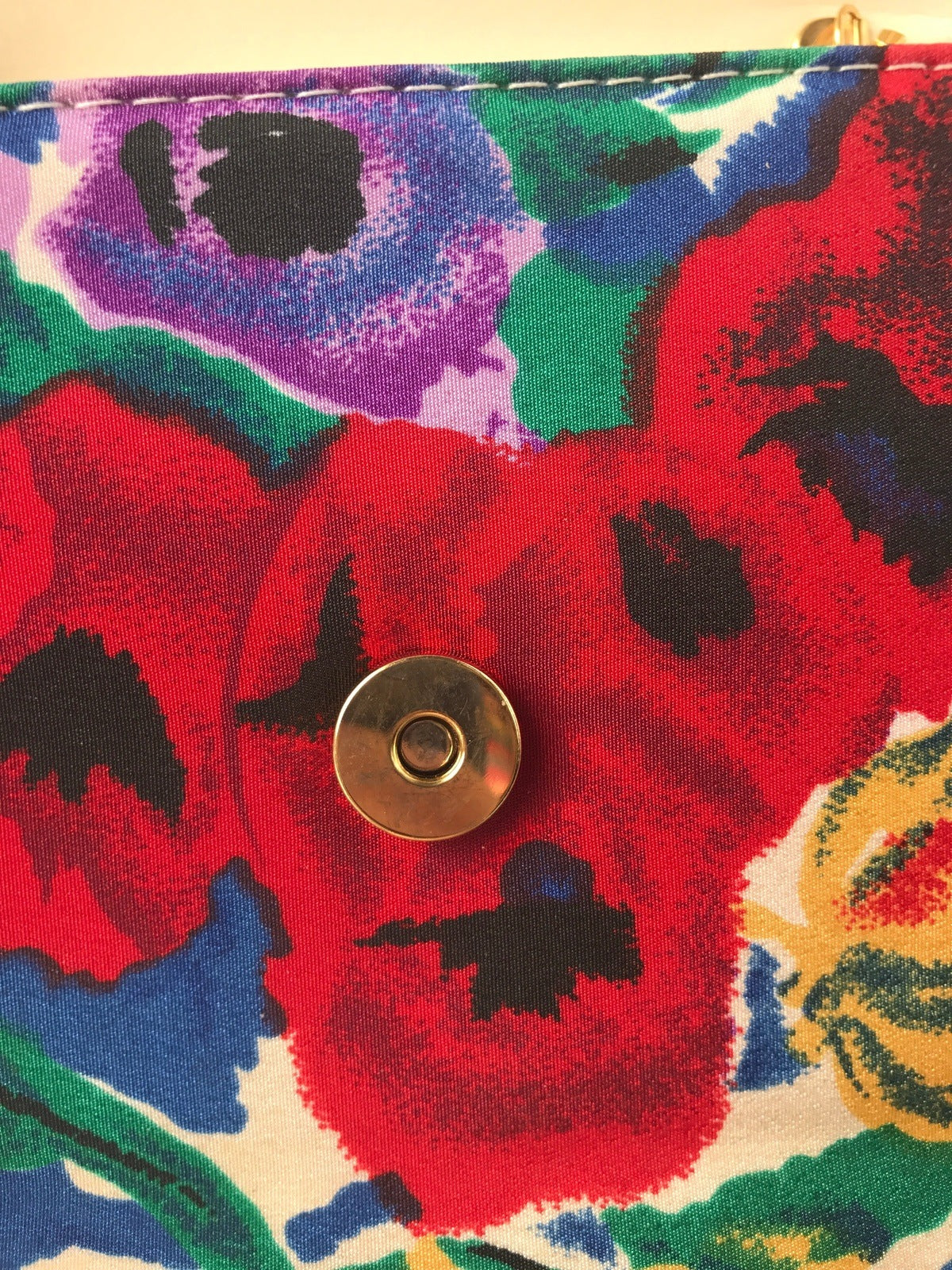 J. Reneé Purse Bag Colorful Floral Handbag Vintage Accessories
