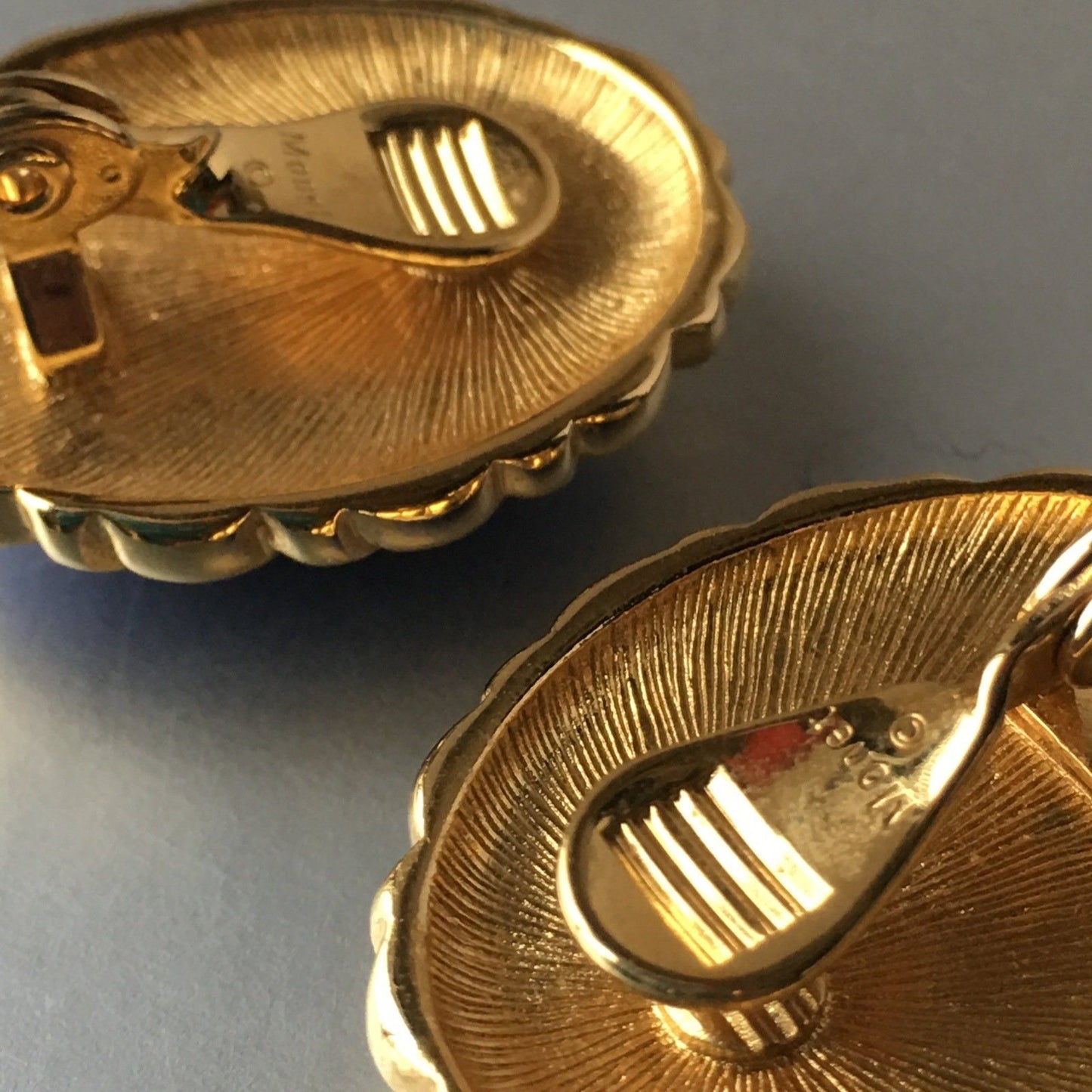 Vintage Monet Jewelry Clip on Earrings