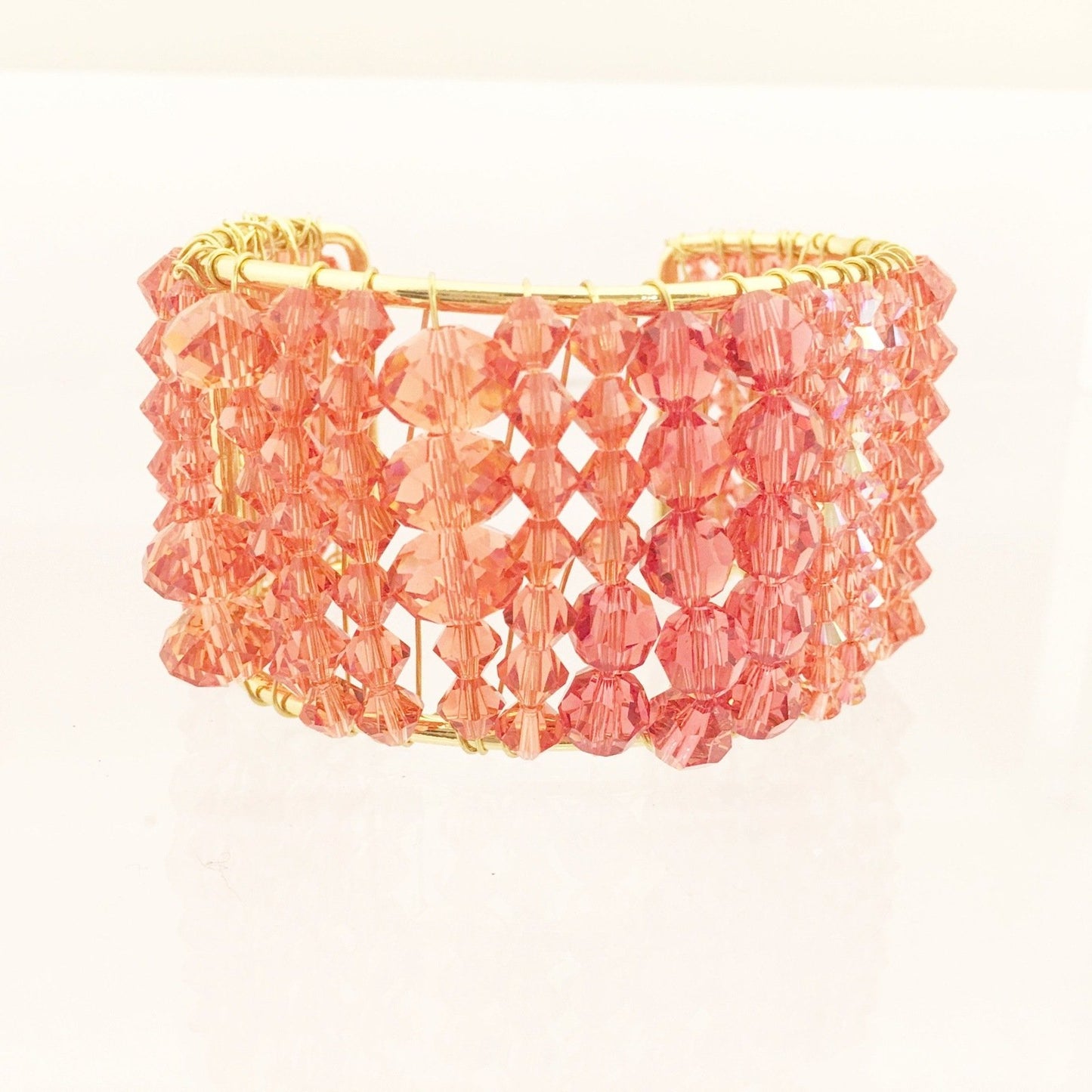 Sugar Gay Isber Swarovski Cuff Handmade Contemporary Jewelry