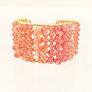 Sugar Gay Isber Swarovski Cuff Handmade Contemporary Jewelry