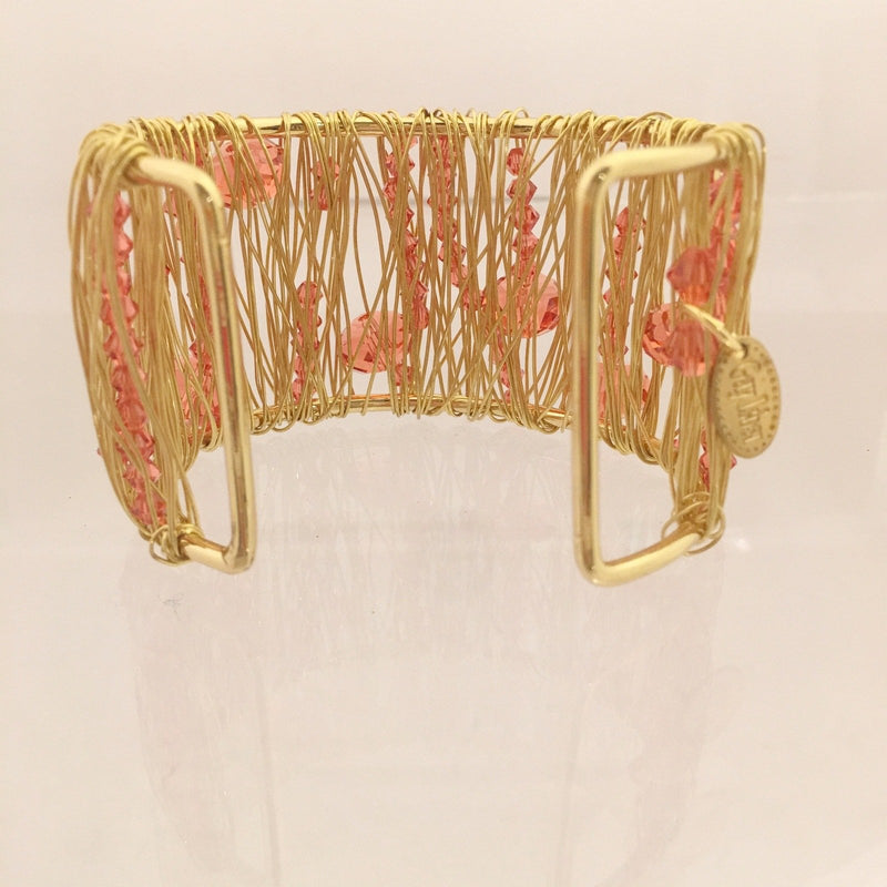 Sugar Gay Isber Swarovski Cuff Handmade Contemporary Jewelry