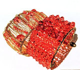 Sugar Gay Isber Swarovski Cuff Handmade Contemporary Jewelry