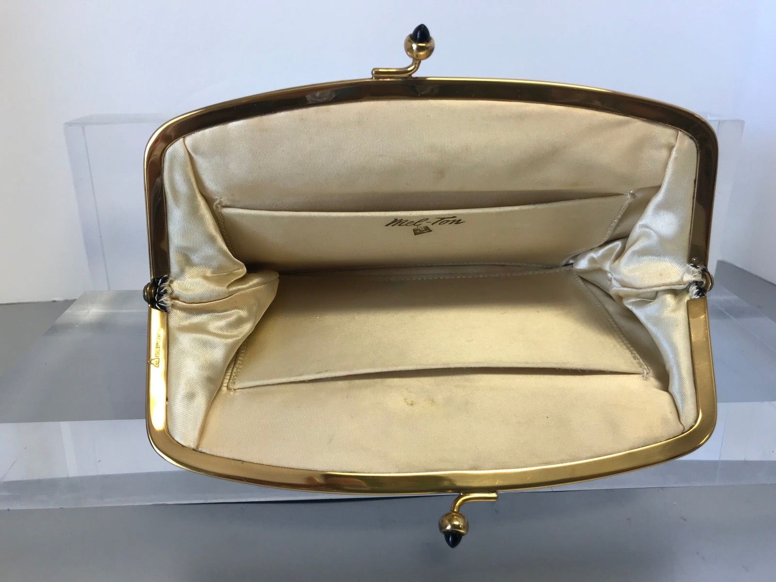 Authentic Original Vintage Style Satin Clutch Handbags | Mercari