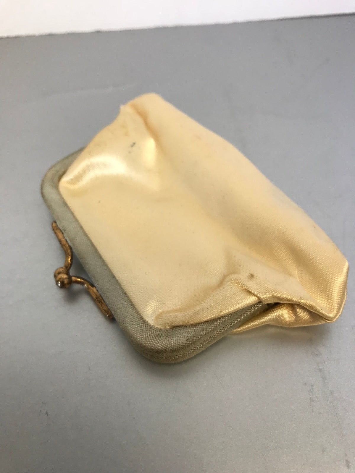 1960's Gold Clutch Purse/bag With Gold Chain - Etsy