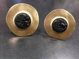 Merlusa Hercules Clip on Earrings Vintage Jewelry