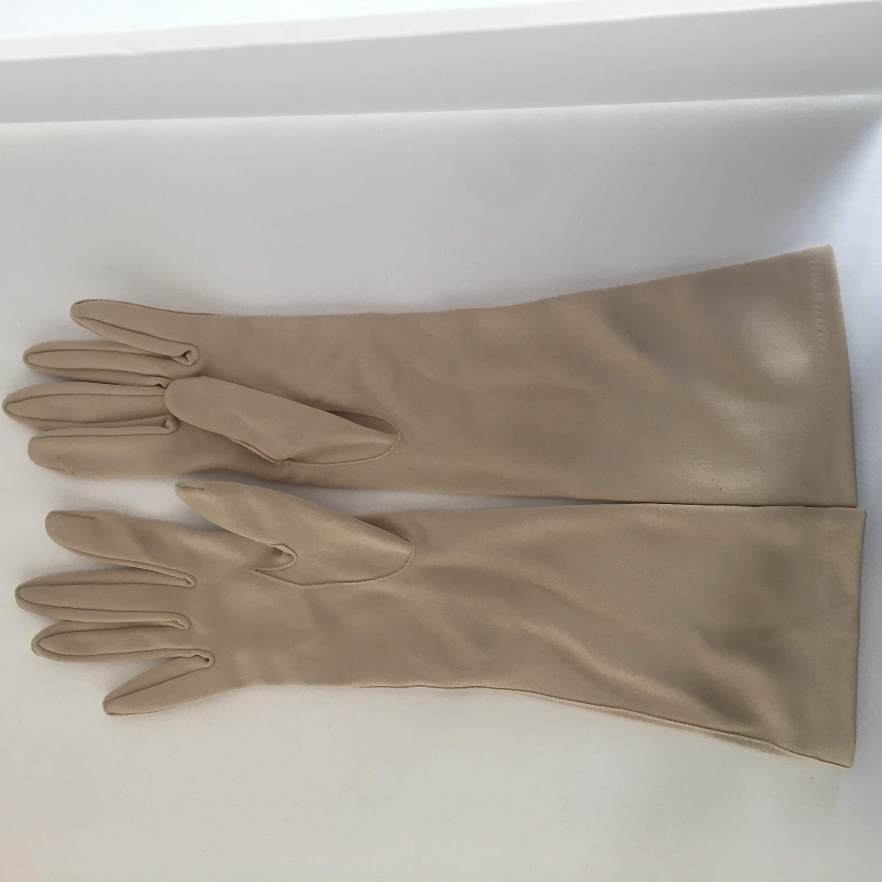 Van Raalte Tan Gloves Vintage Accessory