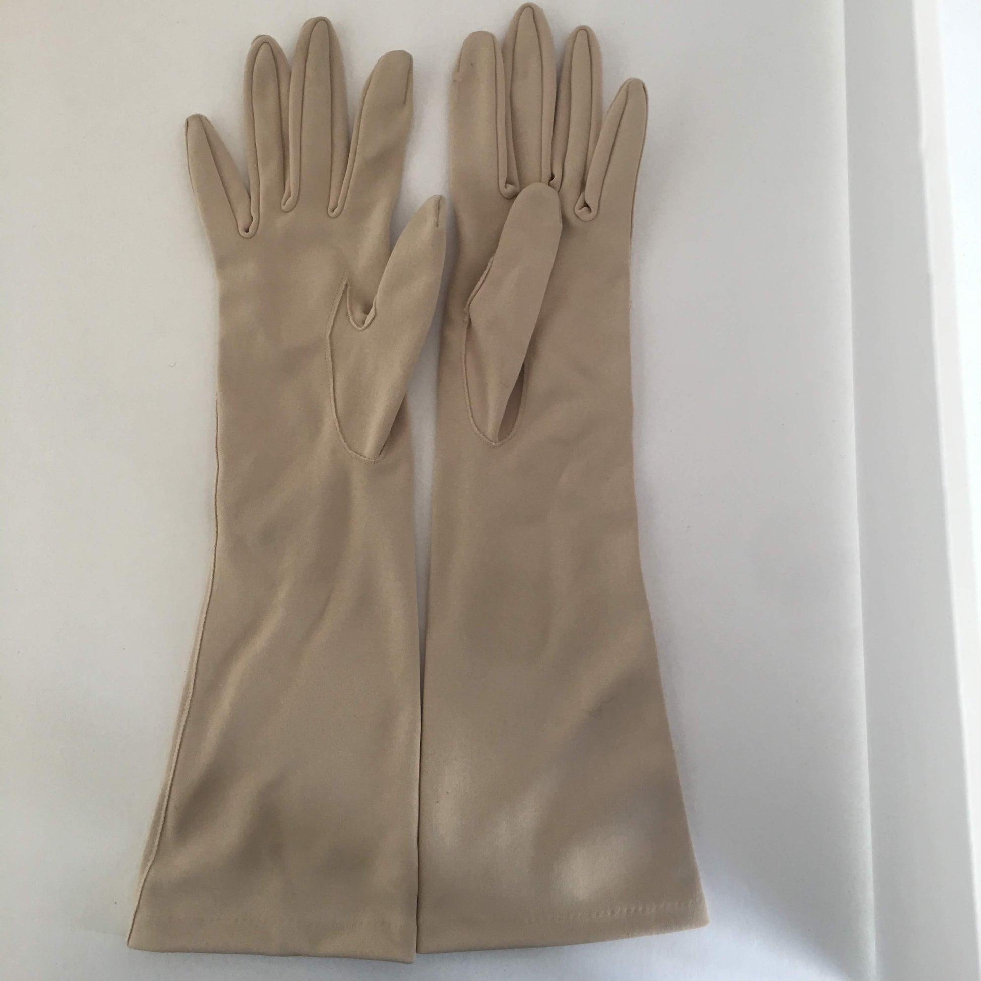 Van Raalte Tan Gloves Vintage Accessory