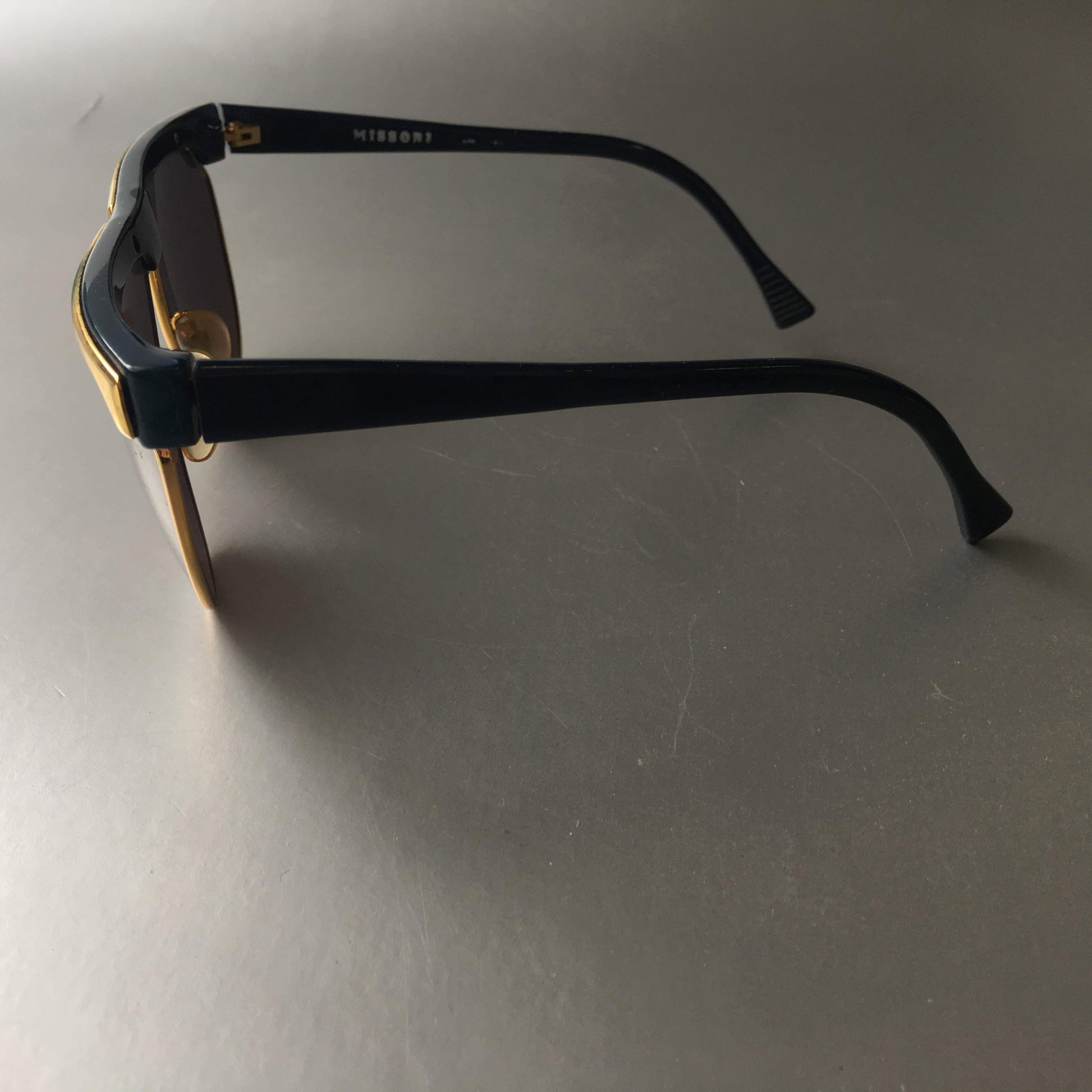 Missoni Blue Sunglasses Vintage Eyewear Accessory