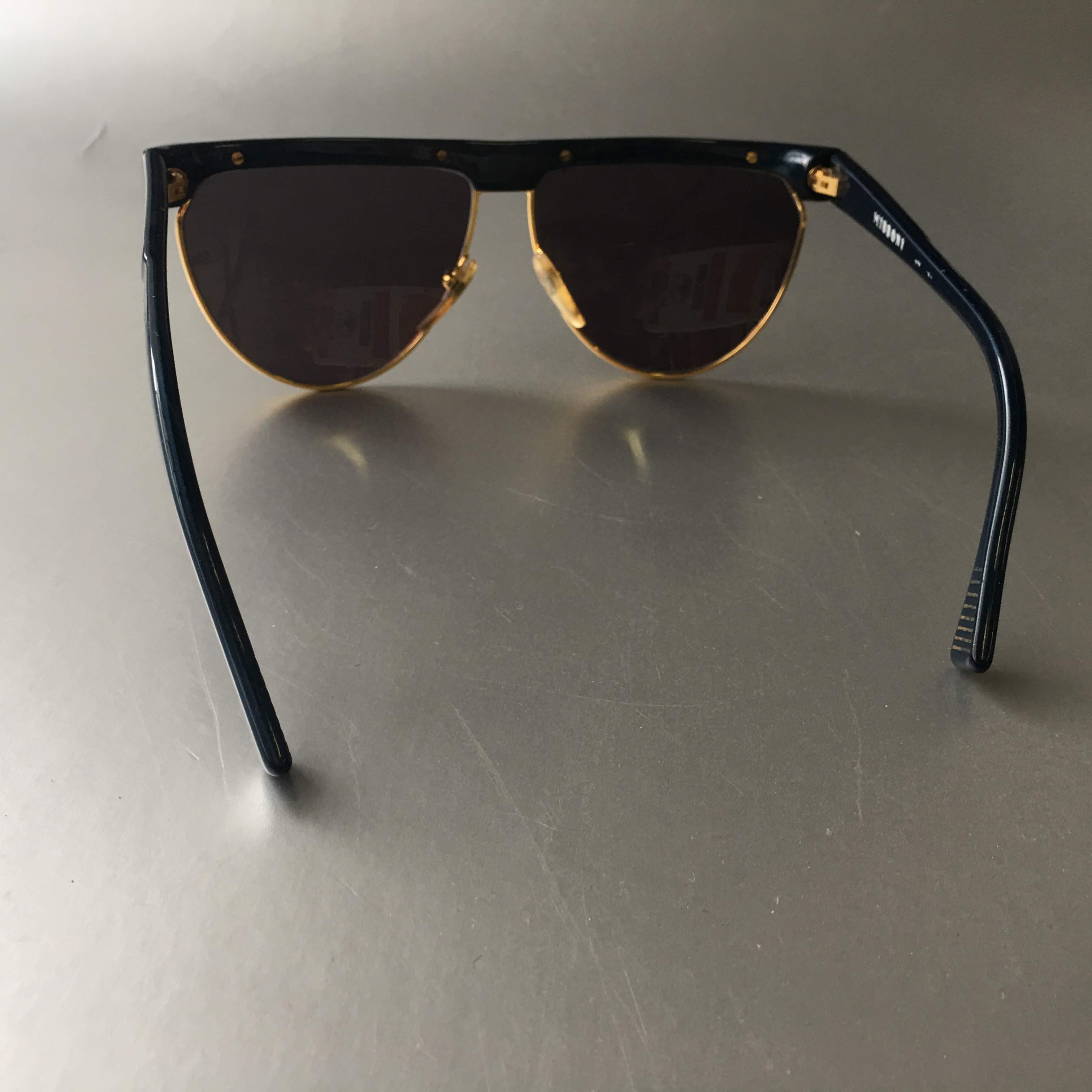 Missoni Blue Sunglasses Vintage Eyewear Accessory