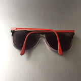 Monte Carlo Red Sunglasses Vintage Eyewear Accessory