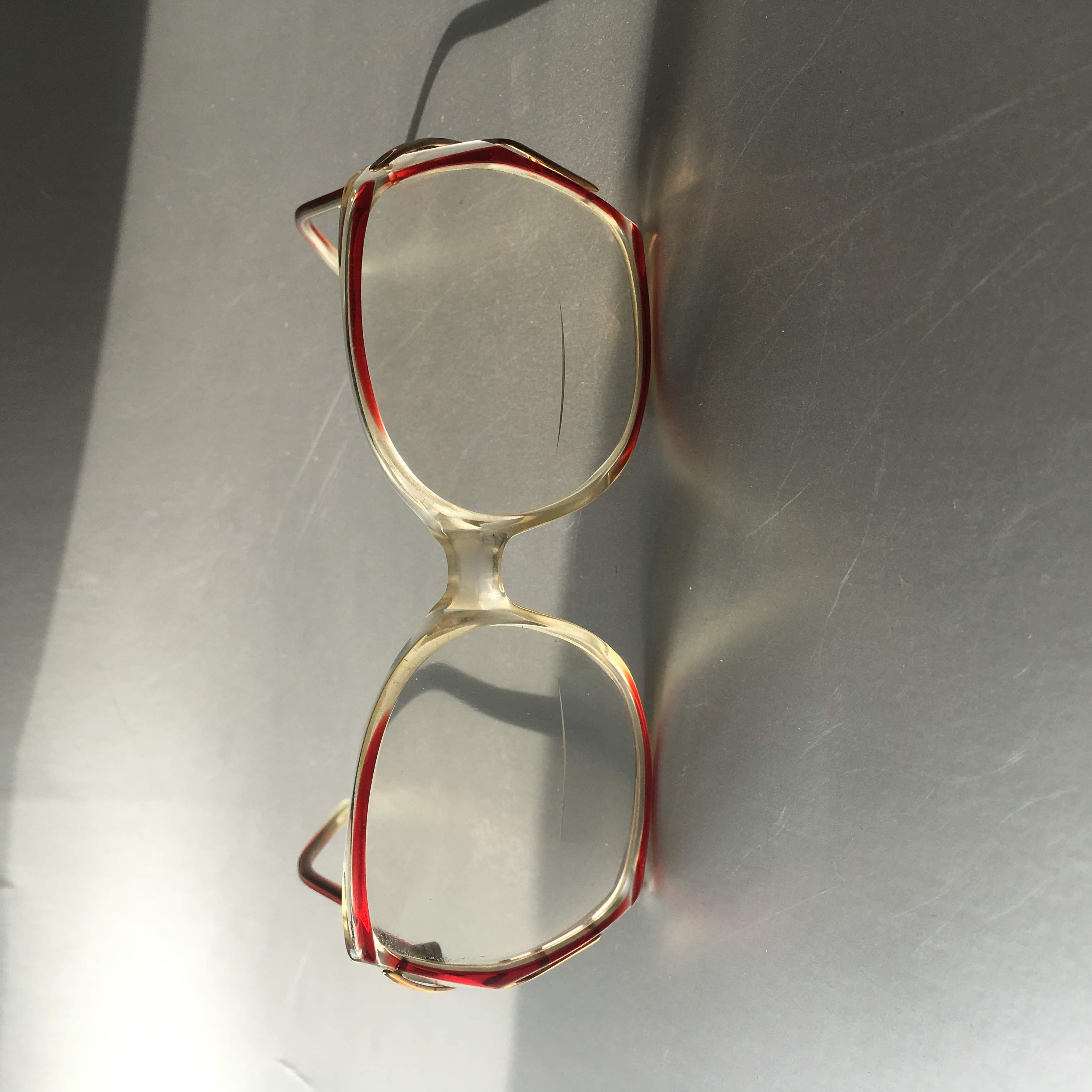 Catherine Red Glasses Eyewear Vintage Accessory