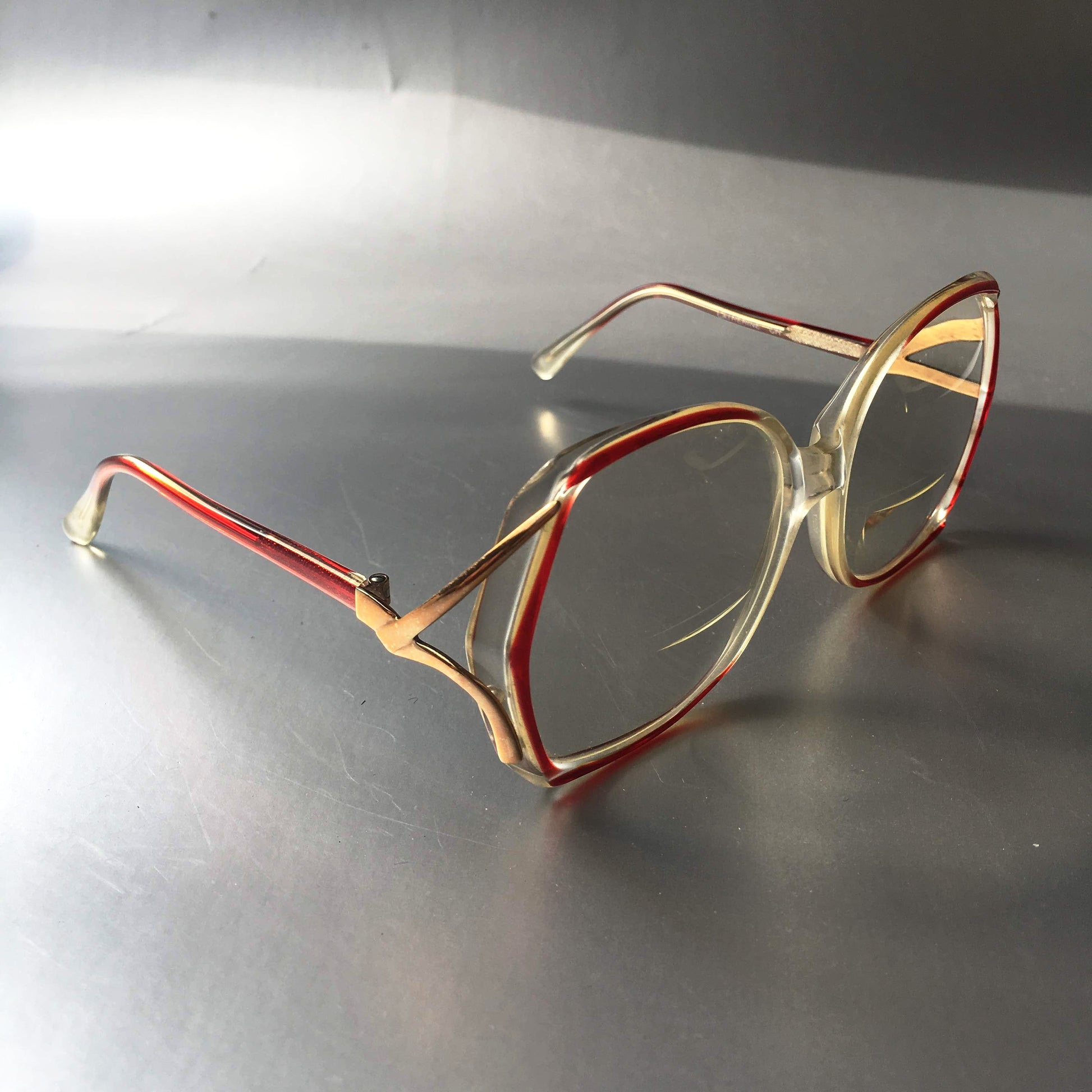 Catherine Red Glasses Eyewear Vintage Accessory