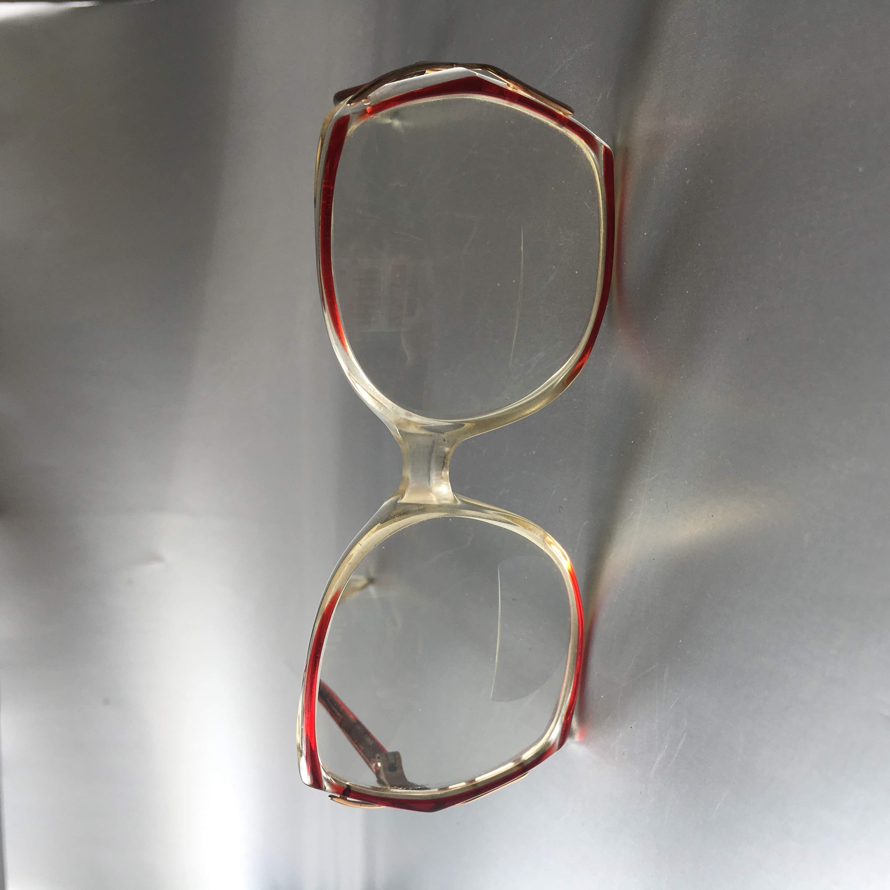Catherine Red Glasses Eyewear Vintage Accessory