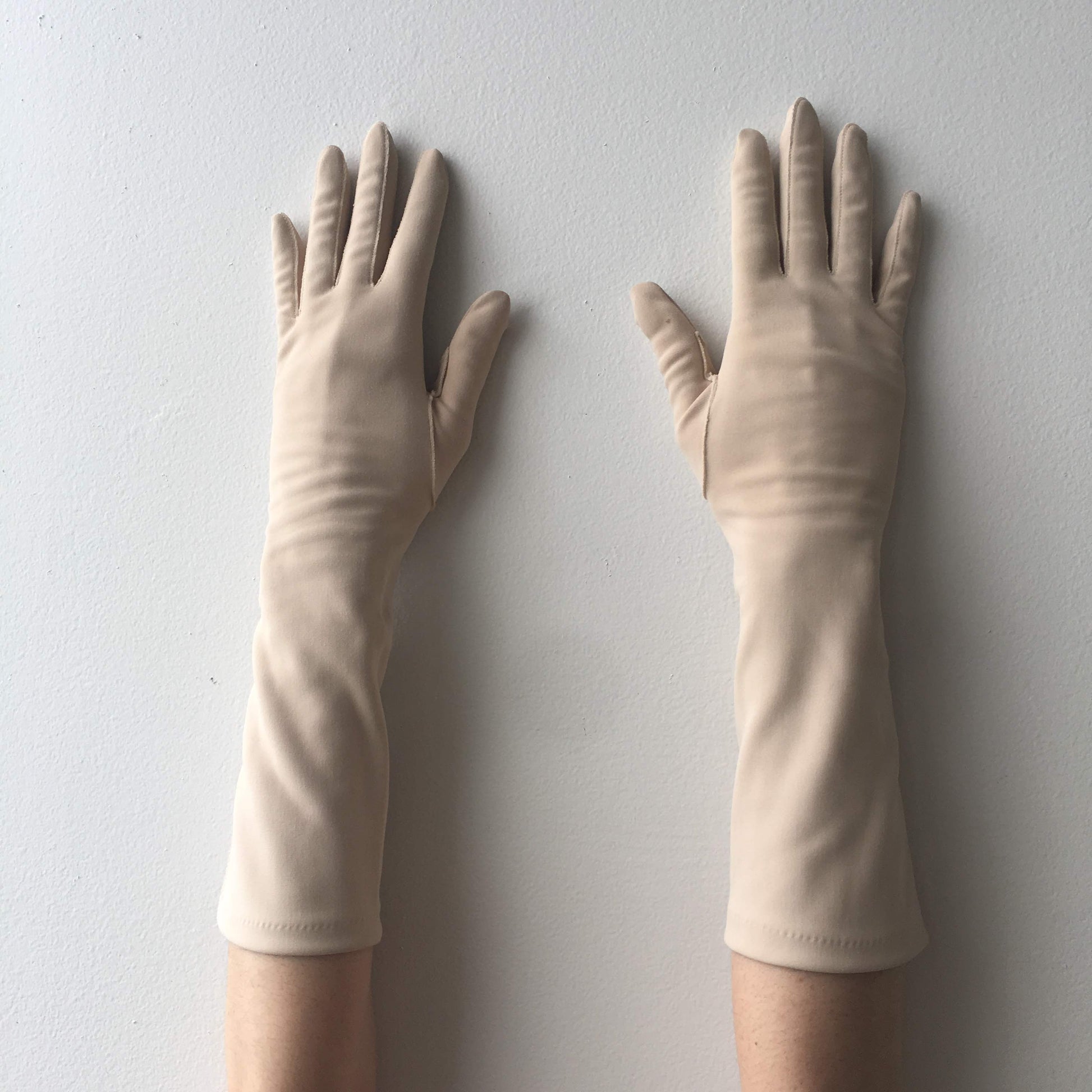 Van Raalte Tan Gloves Vintage Accessory