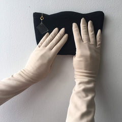 Van Raalte Tan Gloves Vintage Accessory
