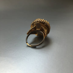 Vintage Marvella Pearl Cocktail Ring