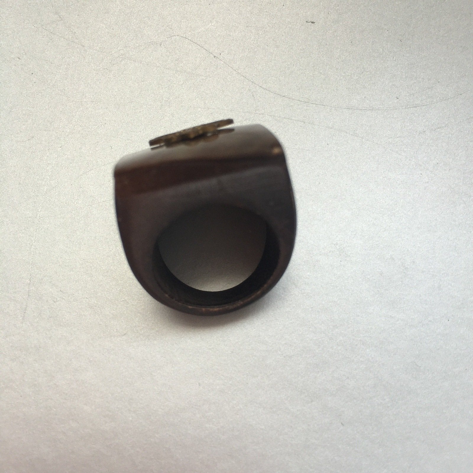 Fleur de Lis Cocktail Ring