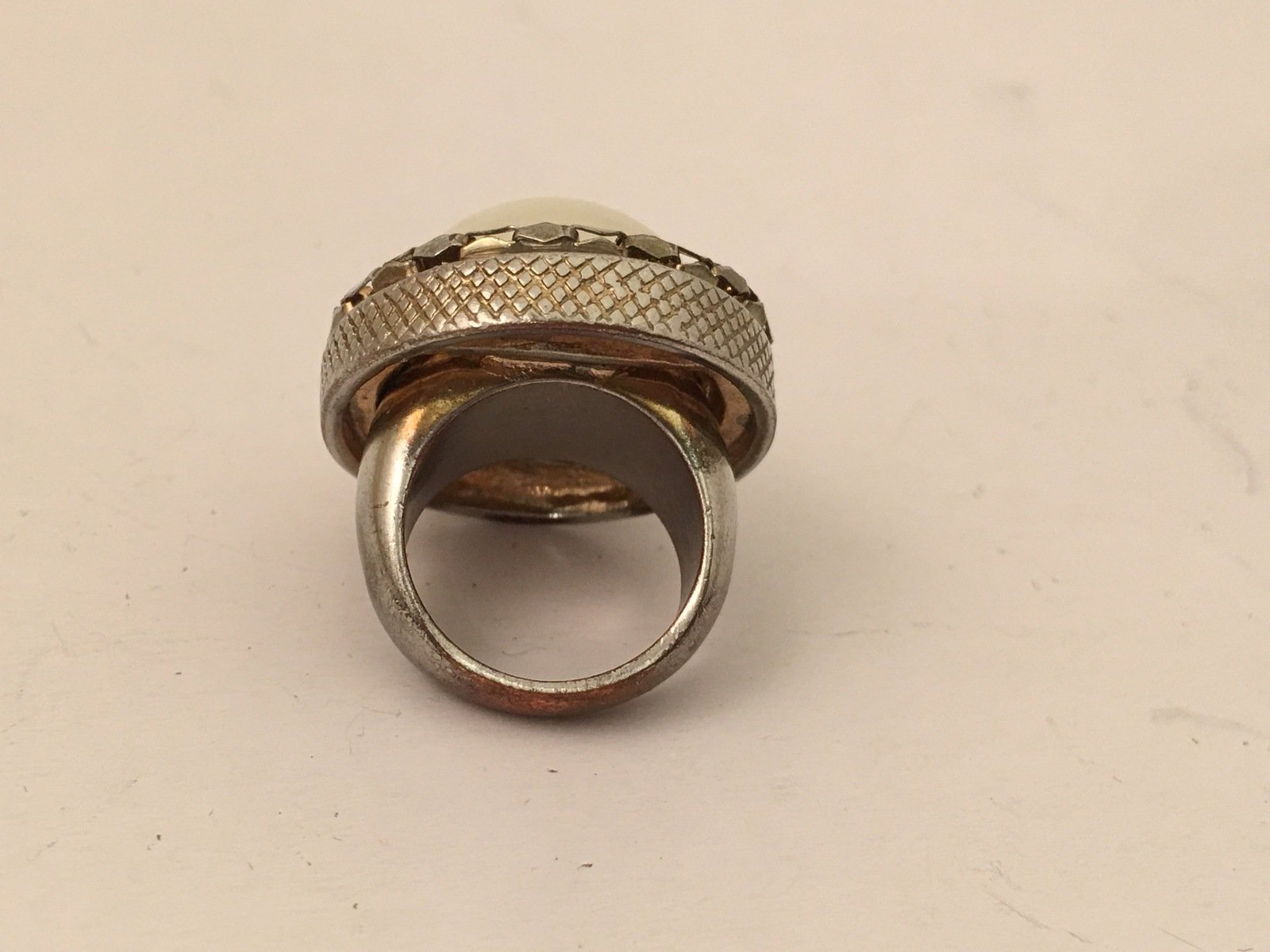 Vintage MOD Pearl Cocktail Ring