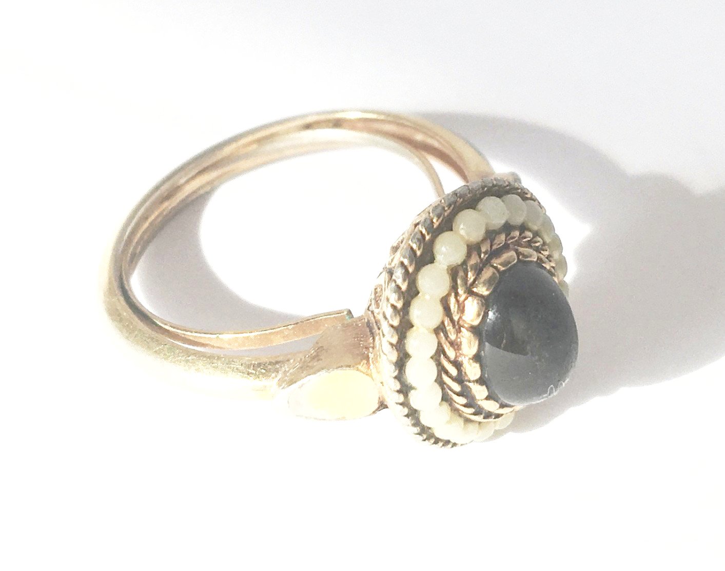 Vintage Avon Seed Pearls Ring