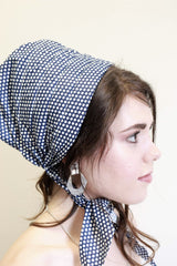Summer Garden Hat Head Scarf Vintage Accessories