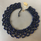 Karu Arke Blue Necklace Vintage Jewelry Made in West Germany