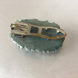 Celluloid Dress Clip Pin Vintage Plastic Jewelry made in Japan