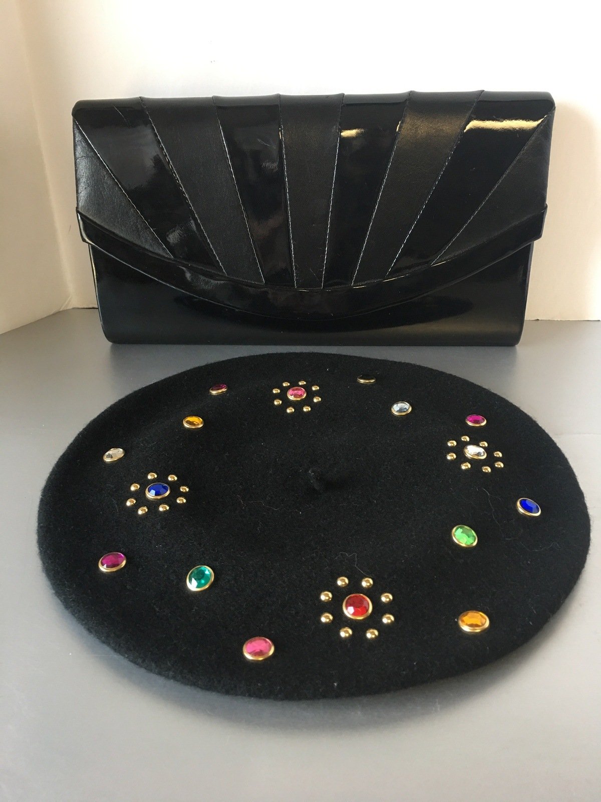 Iconic Jeweled Beret Hat Vintage Accessories