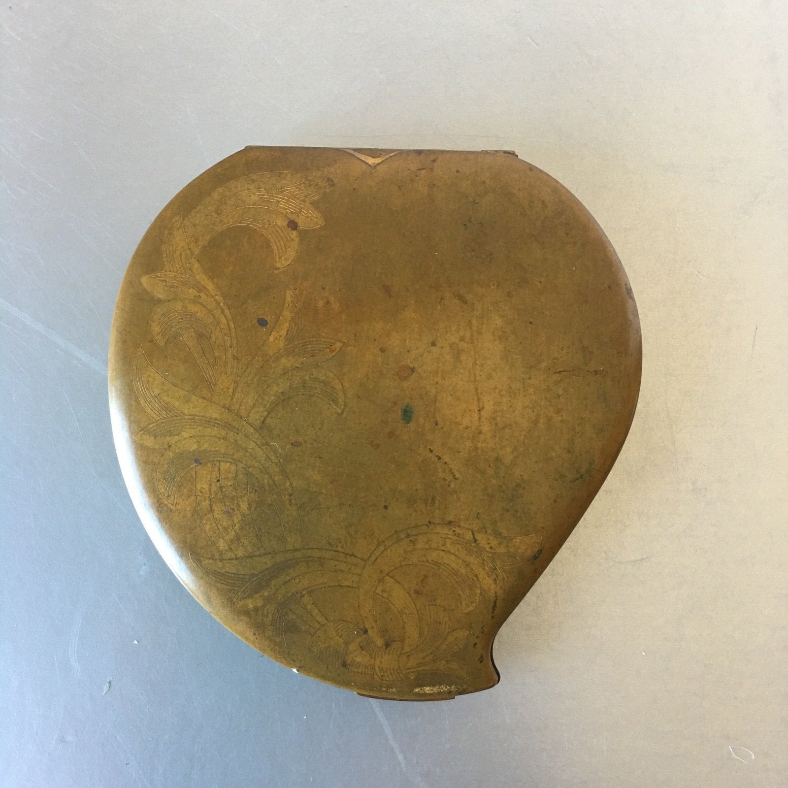 Elgin American Antique Art Nouveau Compact Mirror Vintage Accessories