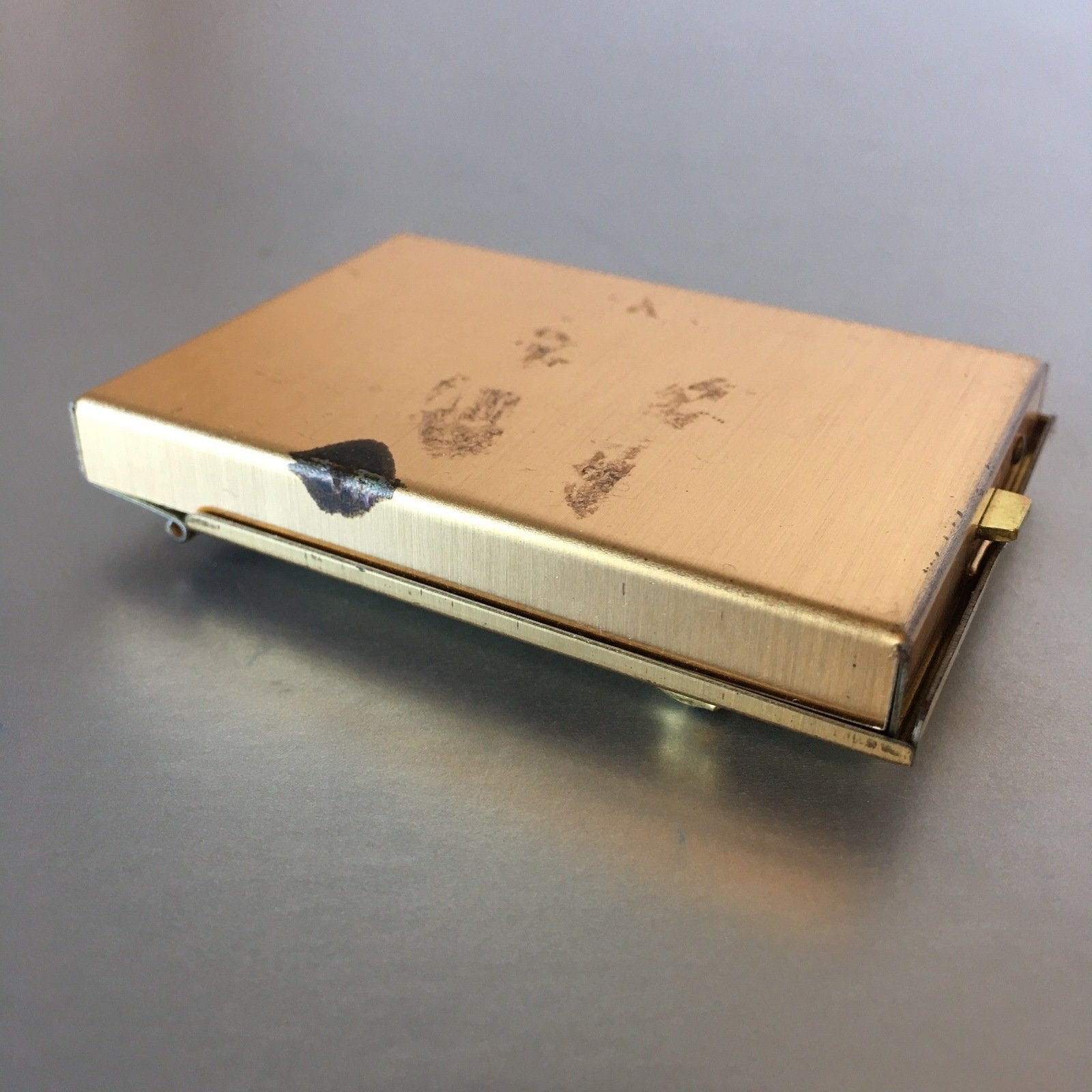 Novelty Phone Contact NoteBook Metal Flip File Vintage Accessories