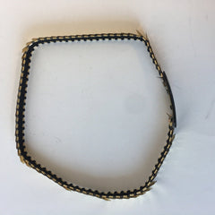 Golden Metal Snake Skin Scales Belt Vintage Accessories