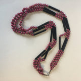 Handmade Beaded Long Necklace Ethnic Vintage Jewelry