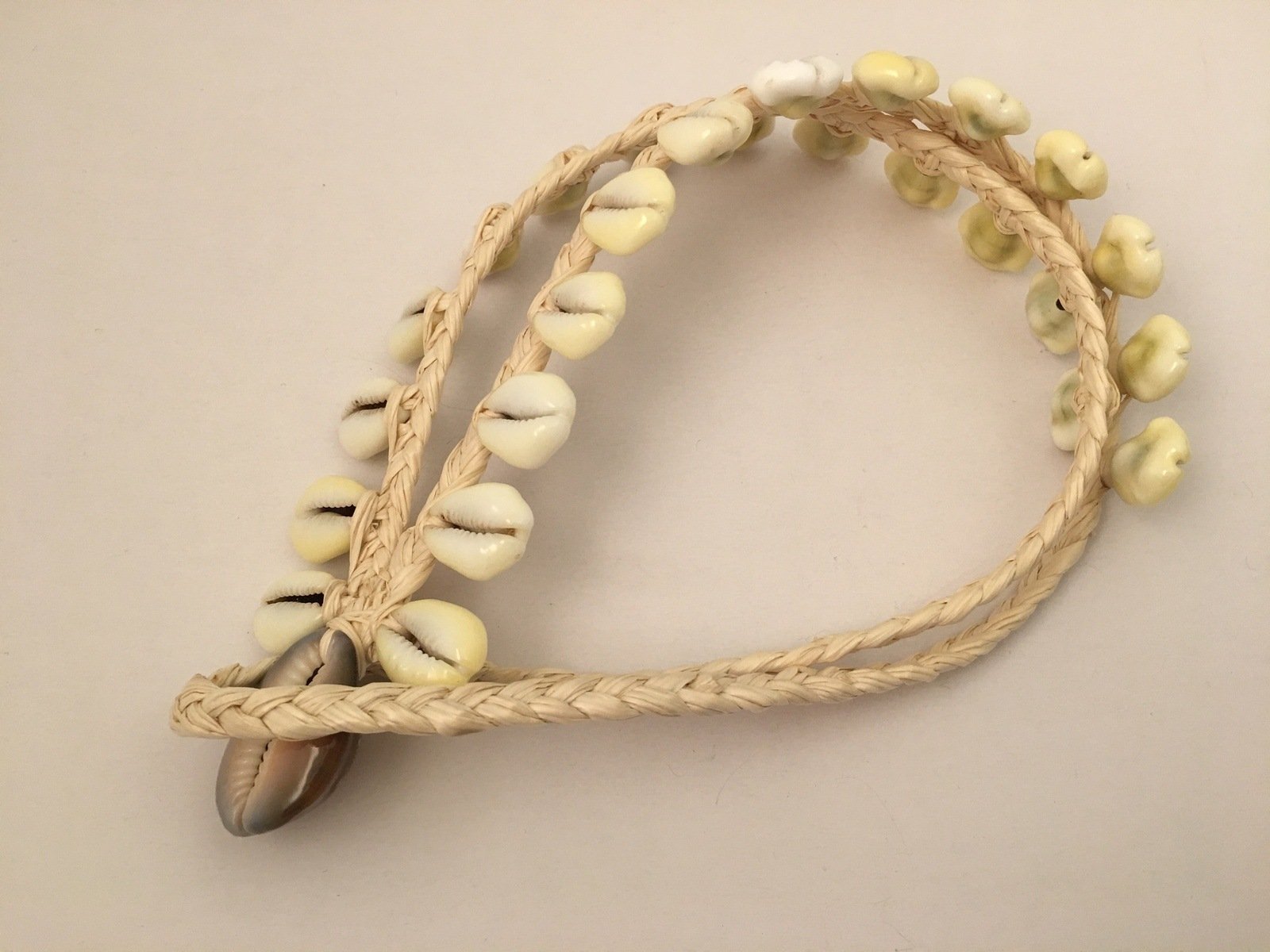 Exotic Cowrie Shells Necklace "Ward off the evil eye" Ethnic Handmade Jewelry