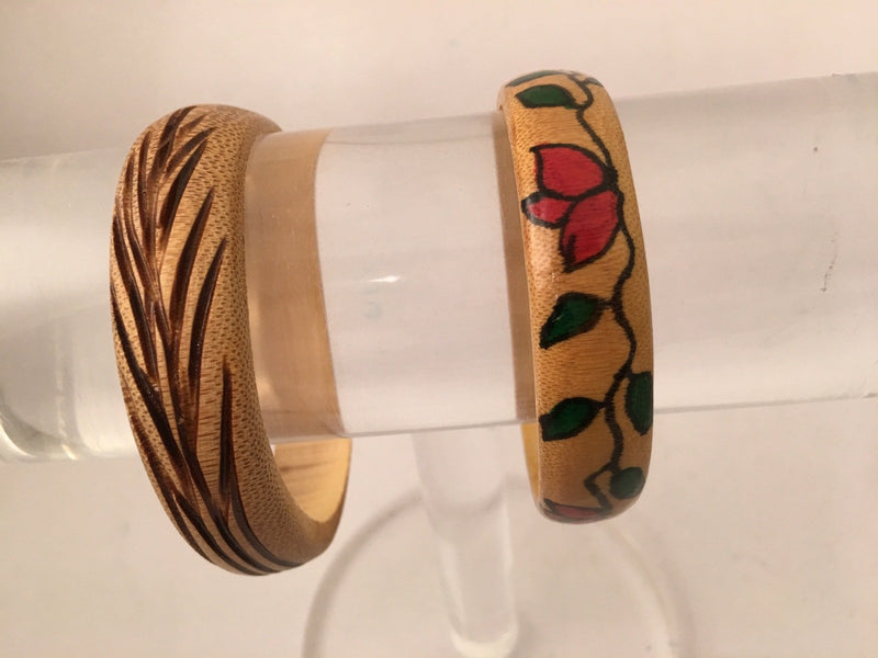Ethnic Vintage Jewelry Bamboo Bangle Bracelet