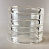 Clear Plastic Bangle Bracelet Contemporary Costume Jewelry