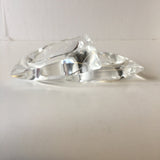 Clear Plastic Bangle Bracelet Contemporary Costume Jewelry TEST