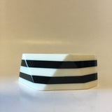 Striped Bangle Bracelet Contemporary Jewelry