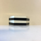 Striped Bangle Bracelet Contemporary Jewelry