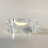 Clear Plastic Bangle Bracelet Contemporary Costume Jewelry